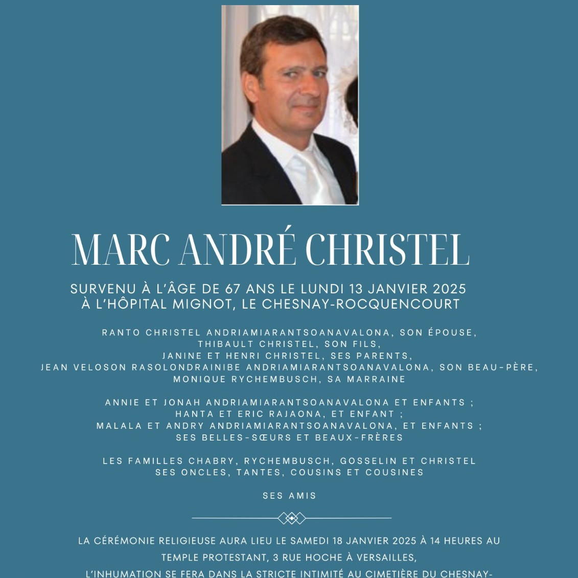 Photo de Marc CHRISTEL